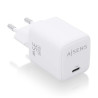 Cargador de Pared GaN Aisens ASCH-35W1P016-W/ 1xUSB Tipo-C/ 35W
