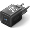 Cargador de Pared GaN Vention FEZB0-EU/ 1xUSB Tipo-C/ 30W