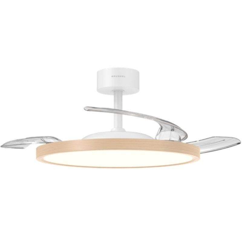 Ventilador de Techo Grunkel SKYWOOD42/ 30W/ 3 Aspas 106cm/ 6 Velocidades
