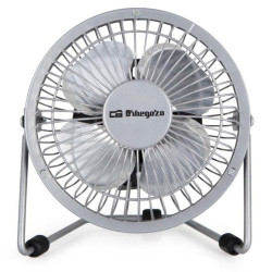 Ventilador de Sobremesa Orbegozo PW 1025/ 2.5W/ 4 Aspas/ 1 Velocidad