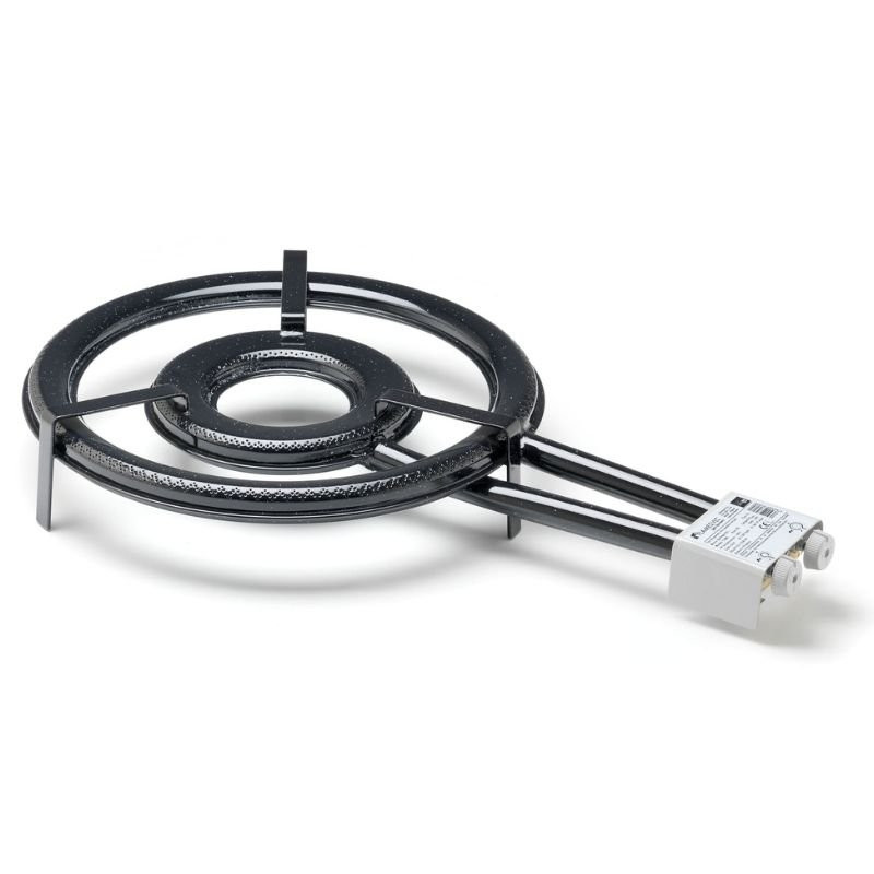 Paellero Flames VLC T-460/ 2 Quemadores/ Diámetro 46cm
