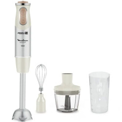 Batidora de mano Moulinex Quickchef/ 1000W/ 10 Velocidades/ Capacidad 800ml/ Incluye Varillas