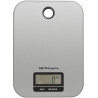 Báscula de Cocina Electrónica Orbegozo PC 1019/ hasta 5kg/ Plata