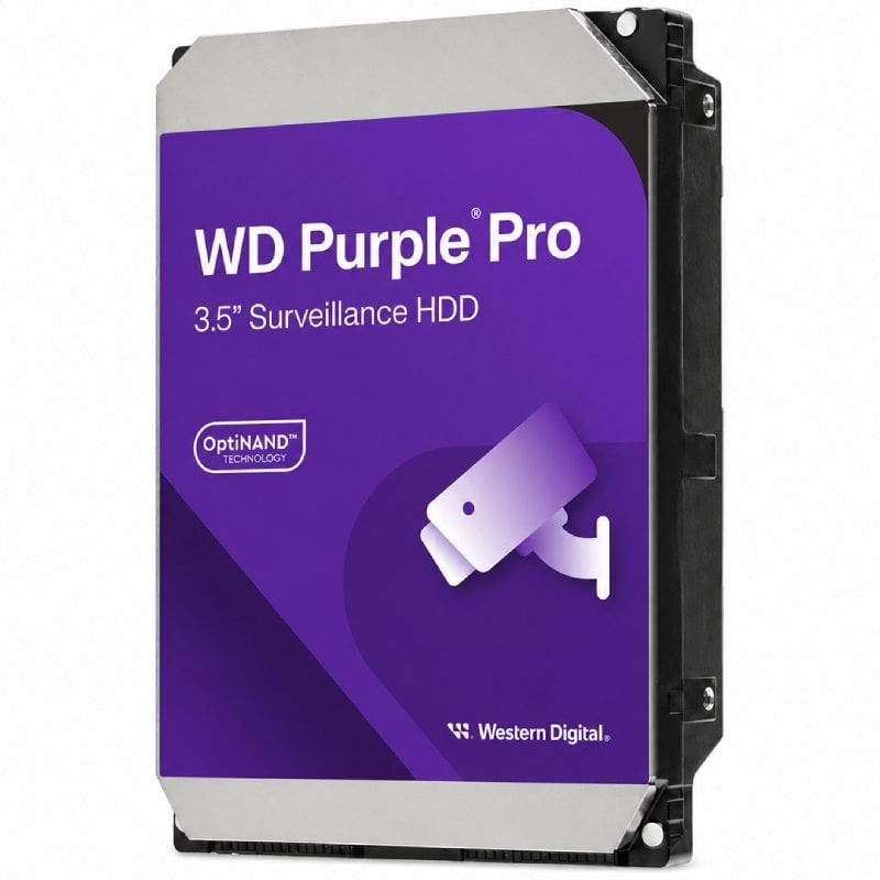 Disco Duro Western Digital WD Purple Pro Surveillance 18TB/ 3.5'/ SATA III/ 512MB