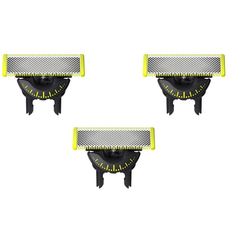 Cabezal de Reemplazo para Afeitadora Eléctrica Philips OneBlade/ Pack 3
