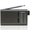 Radio Portátil Daewoo DW1035/ a Pilas/ Gris Oscuro