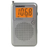 Radio Portátil Daewoo DW1115/ a Pilas/ Gris