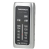 Radio Portátil Daewoo DW1129/ a Pilas/ Plata