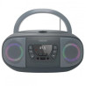 Radio CD Fonestar BOOM-GO-G/ 13W/ a Pilas/ con Cable/ Gris