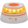Luz baliza de emergencia para coche SOS Flash V16 Connected IoT BAL/2/ Homologada/ Base Imantada/ Geolocalizable/ Funciona a ...