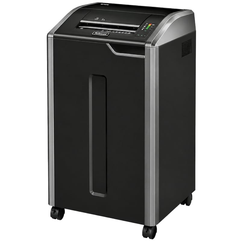 Destructora Fellowes 425HS/ Corte en Partículas de 1 x 5mm/ Negra