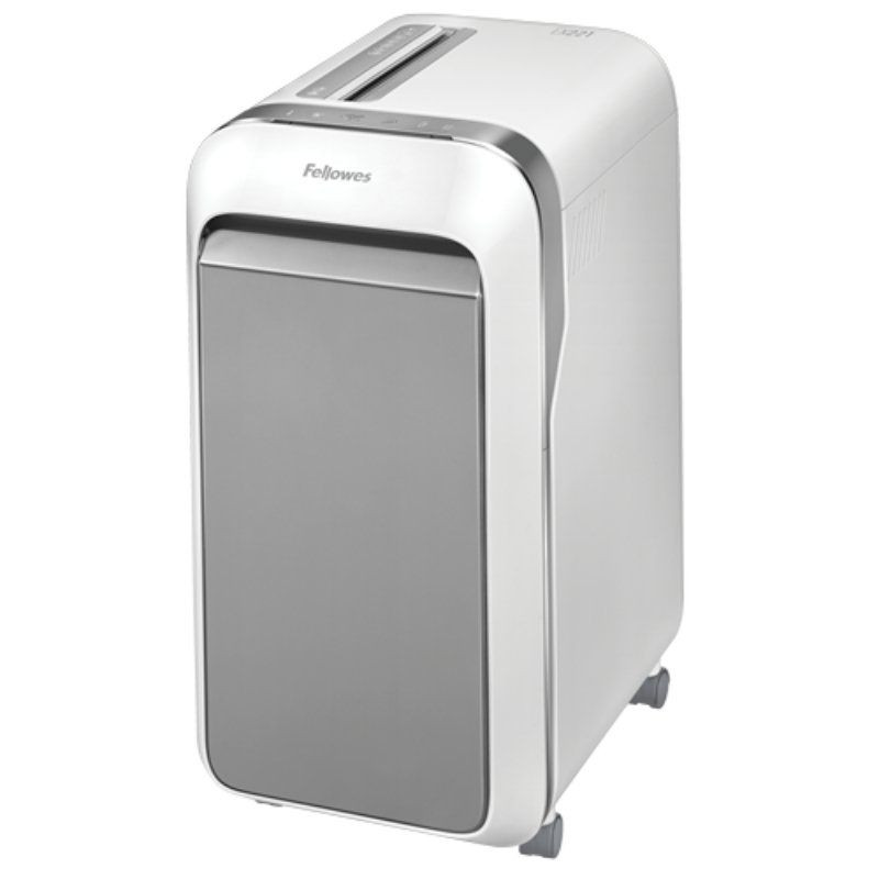 Destructora Fellowes LX221/ Microcorte de 2 x 12mm/ Blanca