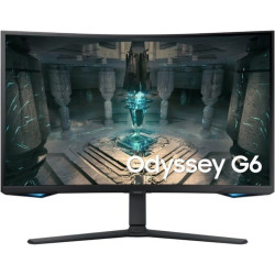 Smart Monitor Gaming Curvo Samsung Odyssey G6 S32BG650EU/ 32'/ QHD/ 1ms/ 240Hz/ VA/ Multimedia/ Regulable en altura/ Smart TV...