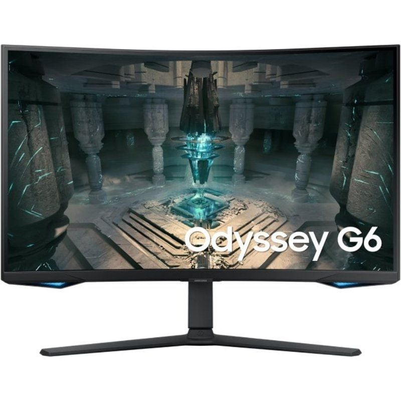 Smart Monitor Gaming Curvo Samsung Odyssey G6 S32BG650EU/ 32'/ QHD/ 1ms/ 240Hz/ VA/ Multimedia/ Regulable en altura/ Smart TV...