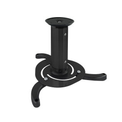 Soporte de Techo para Proyector TooQ PJ1010TN-B/ Inclinable/ Giratorio/ hasta 10kg