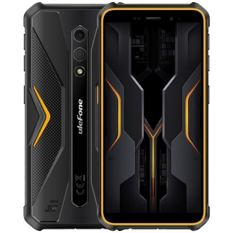 Smartphone Rugerizado Ulefone Armor X12 Pro 4GB/ 64GB/ 5.45'/ Negro y Naranja