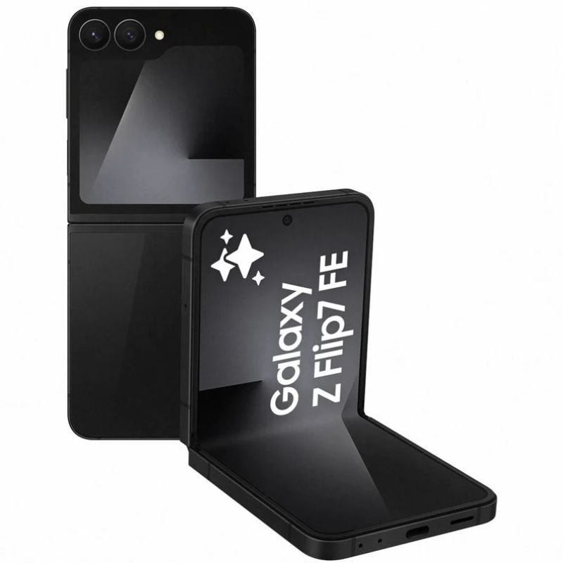 Smartphone Samsung Galaxy Z Flip7 FE 8GB/ 256GB/ 6.7'/ 5G/ Negro