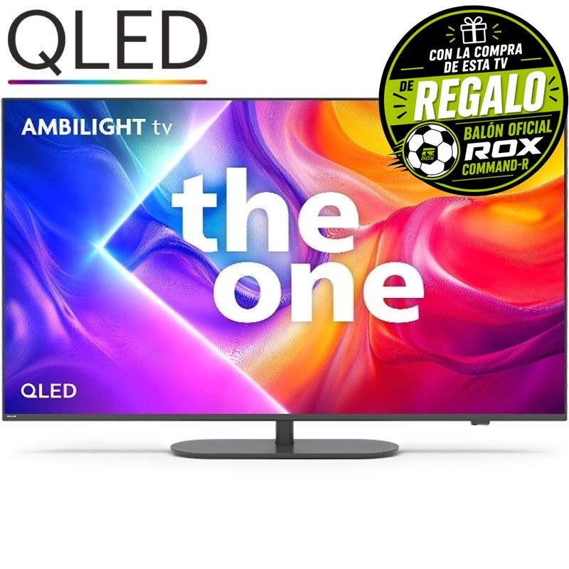 Televisor Philips QLED 43PUS9010 43'/ Ultra HD 4K/ Ambilight/ Smart TV/ WiFi