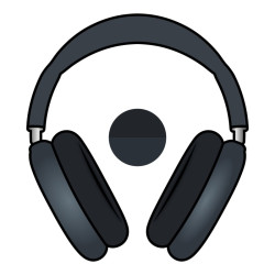 Auriculares Bluetooth Apple Airpods Max 2 USB-C/ Medianoche