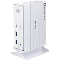 Docking Thunderbolt 4 D-Link DUF-E01/E/ 5xUSB/ 2xUSB Tipo-C/ 2xThunderblot/ 1xDisplayPort/ 1xHDMI 4K/ 1xRJ45/ 1xJack 3.5/ 1xL...