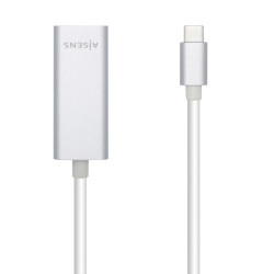 Adaptador USB Tipo-C - RJ45 Aisens A109-0505/ 1000Mbps