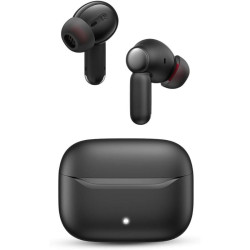 Auriculares Bluetooth SPC Ether 3 Pro con estuche de carga/ Autonomía 8h/ Negro