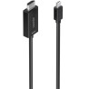 Cable Conversor Aisens A125-0888/ Mini DisplayPort Macho - HDMI 4K Macho/ 2m/ Negro