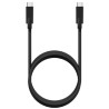 Cable USB 3.2 Tipo-C Aisens A107-0875/ USB Tipo-C Macho - USB Tipo-C Macho/ Hasta 100W/ 20Gbps/ 3m/ Gris