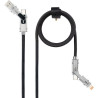 Cable USB 2.0 Tipo-C Nanocable 10.01.2602/ USB Tipo-C Macho + USB Macho - USB Tipo-C Macho + Lightning Macho/ Hasta 27W/ 480M...