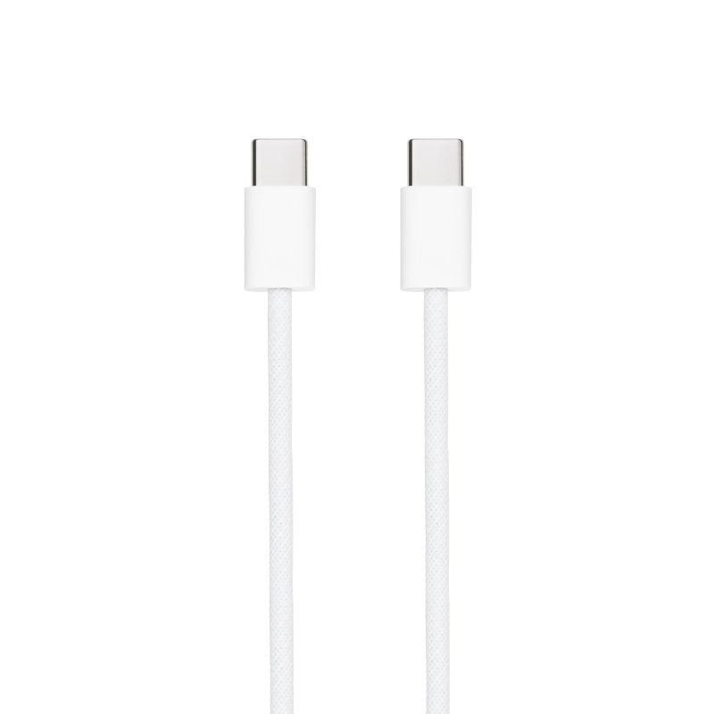 Cable USB 2.0 Tipo-C Nanocable 10.01.6002-CO/ USB Tipo-C Macho - USB Tipo-C Macho/ Hasta 60W/ 480Mbps/ 2m/ Blanco