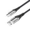 Cable USB 2.0 Tipo-C Vention CODHG/ USB Macho - USB Tipo-C Macho/ 480Mbps/ 1.5m/ Gris