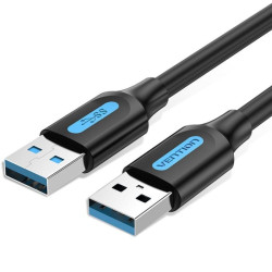 Cable USB 3.0 Vention CONBD/ USB Macho - USB Macho/ 5Gbps/ 50cm/ Negro