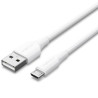 Cable USB 2.0 Vention CTIWG/ USB Macho - MicroUSB Macho/ Hasta 60W/ 480Mbps/ 1.5m/ Blanco