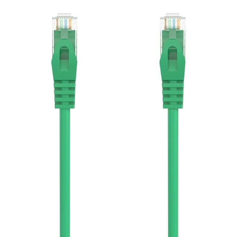 Cable de Red RJ45 AWG24 UTP Aisens A145-0579 Cat.6A/ LSZH/ 50cm/ Verde