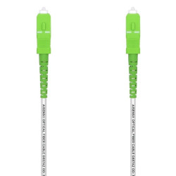 Cable de Fibra Óptica G657A2 3.0 Aisens A152-0498/ LSZH/ 10m/ Blanco