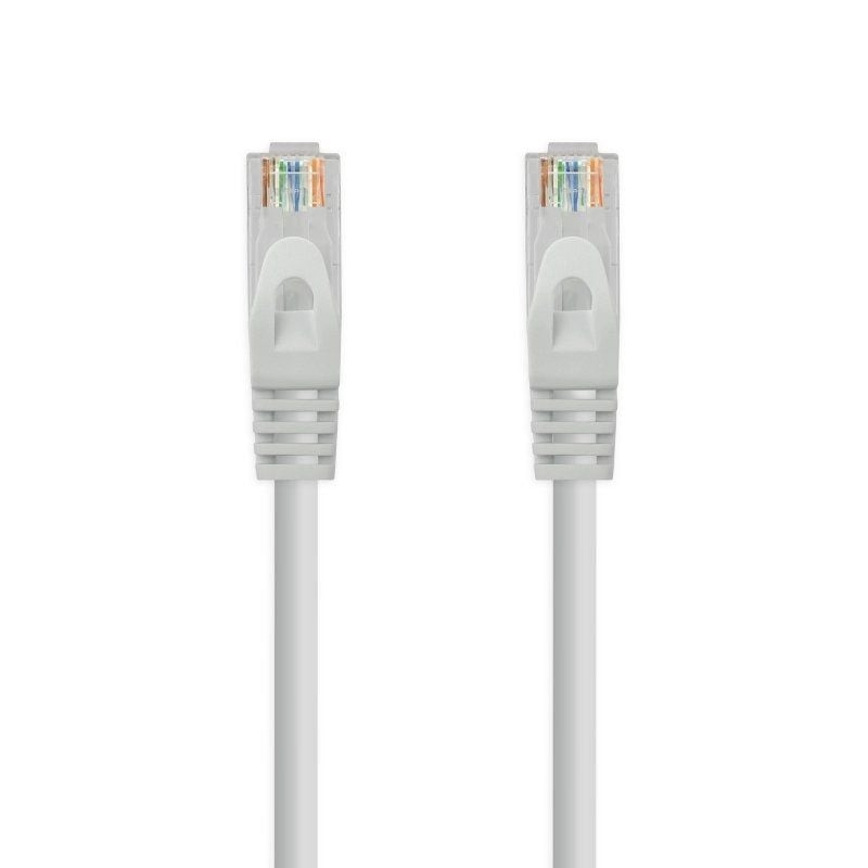 Cable de Red RJ45 UTP Nanocable 10.20.1800-L25 Cat.6A/ LSZH/ 25cm/ Gris