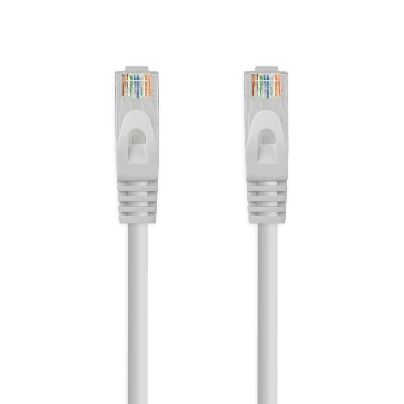 Cable de Red RJ45 UTP Nanocable 10.20.1810 Cat.6/ 10m/ Gris