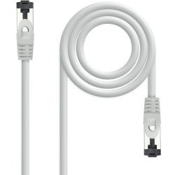 Cable de Red RJ45 SSTP Nanocable 10.20.2001 Cat.8.1/ 1m/ Gris