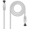 Cable de Red RJ45 SSTP Nanocable 10.20.2003 Cat.8.1/ 3m/ Gris