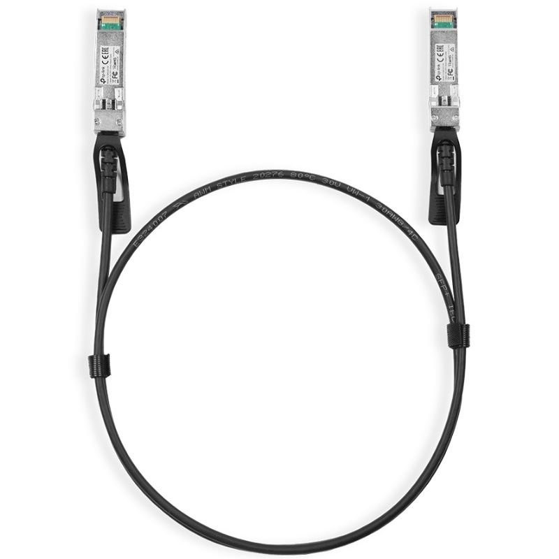 Cable de conexión directa SFP+ TP-Link TL-SM5220-1M/ 10G/ 1m/ Negro