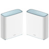 Sistema Mesh D-Link M32-2 EAGLE PRO AI AX3200 3000Mbps/ WiFi 6/ 2.4GHz 5GHz/ Pack de 2