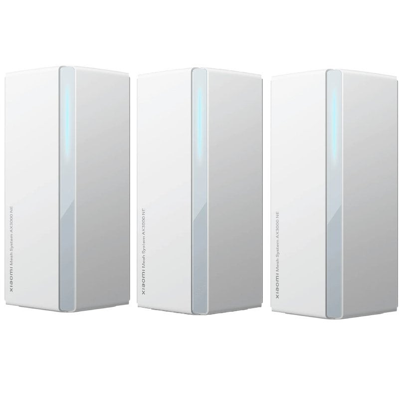 Sistema Mesh Xiaomi System AX3000 NE 3000Mbps/ 2.4GHz 5GHz/ Pack de 3