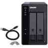 DAS QNAP TR-002/ 2 Bahías 3.5'- 2.5'/ Formato Torre
