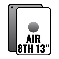 Apple iPad Air 13' 8th Wi-Fi Cell/ 5G/ M4/ 256GB/ Gris Espacial