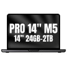 Apple Macbook Pro 14'/ M5 Pro 18-Core CPU/ 24GB/ 2TB SSD/ 20-Core GPU/ Negro Espacial