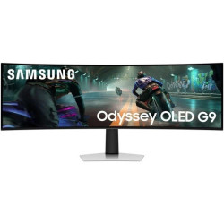 Monitor Ultrapanorámico Curvo Gaming Samsung Odyssey OLED G9 G91SD S49DG910SU 49'/ Dual QHD/ Multimedia/ 0.03ms/ 144Hz/ OLED/...