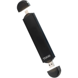 Caja Externa para Disco SSD M.2 NVMe TooQ TQE-2240B/ USB 3.0/ USB Tipo-C 3.2 Gen2