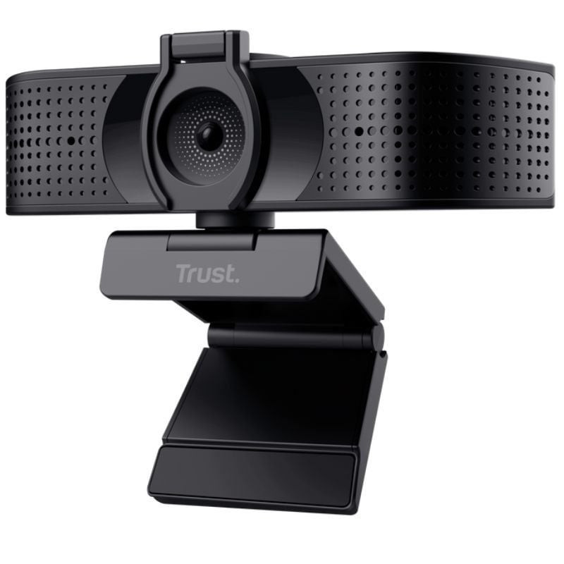 Webcam Trust Teza 24280/ Enfoque Automático/ 3840 x 2160 4K