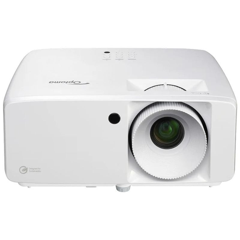 Proyector Láser Optoma ZH401e/ 4600 Lúmenes/ Full HD/ HDMI-VGA-RS232/ Blanco