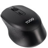 Ratón Inalámbrico TooQ TQMW-1101-B/ Hasta 1600 DPI
